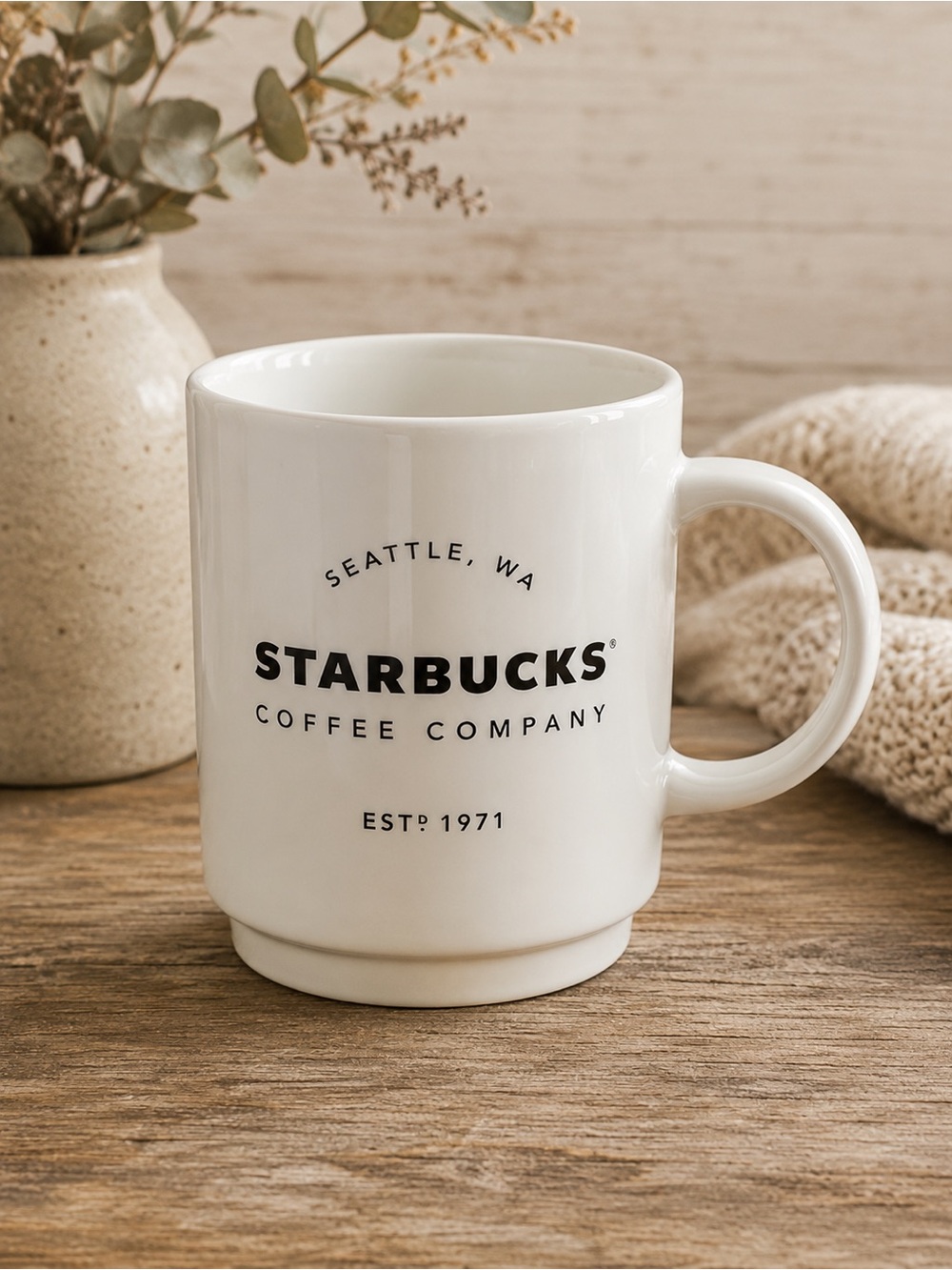 Starbucks Coffee Mug Company Seattle, WA Est‎ 1971  Cup